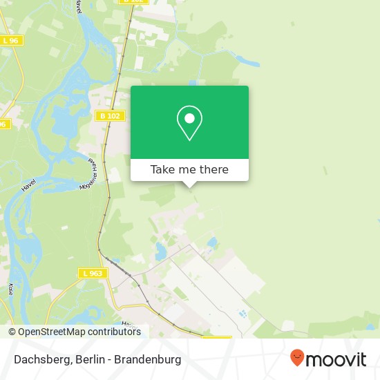 Dachsberg map