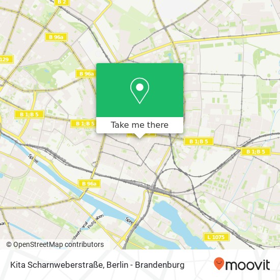 Kita Scharnweberstraße map