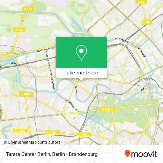 Карта Tantra Center Berlin