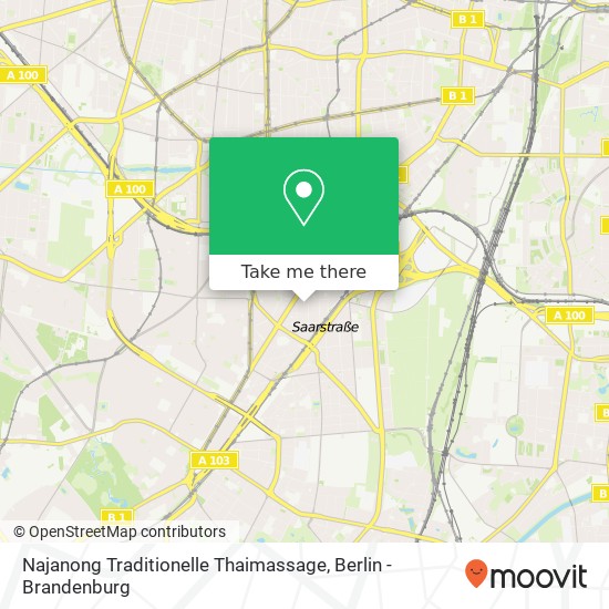 Najanong Traditionelle Thaimassage map