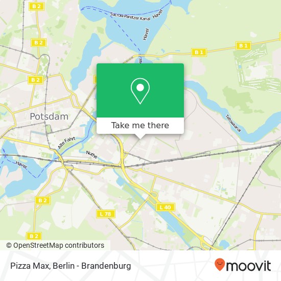 Карта Pizza Max