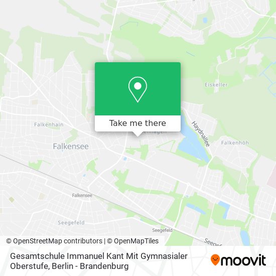 Gesamtschule Immanuel Kant Mit Gymnasialer Oberstufe map