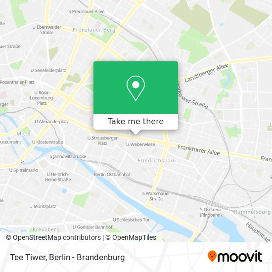 Карта Tee Tiwer