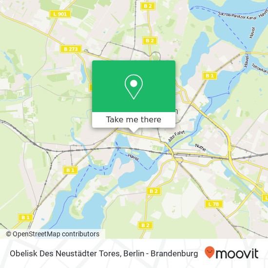 Obelisk Des Neustädter Tores map