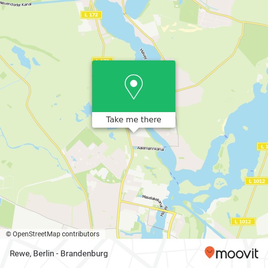 Rewe map