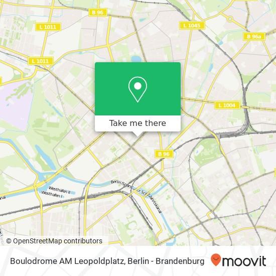 Карта Boulodrome AM Leopoldplatz