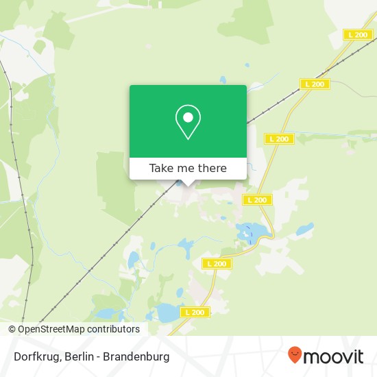 Dorfkrug map