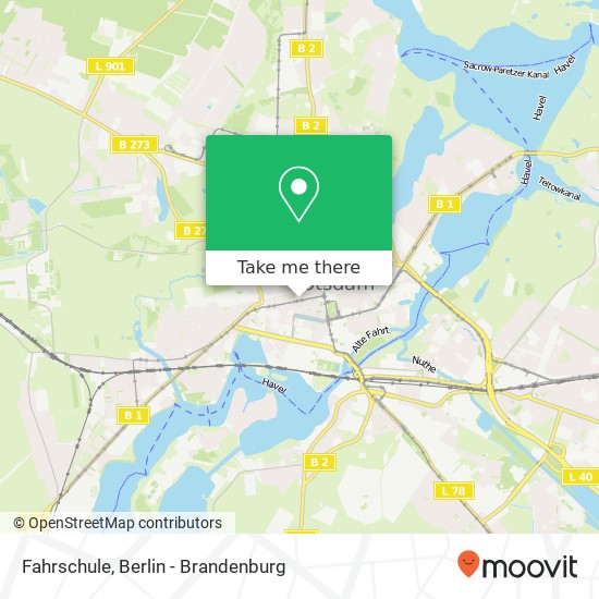 Fahrschule map