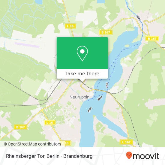 Карта Rheinsberger Tor