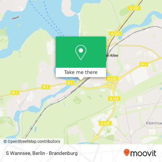 S Wannsee map
