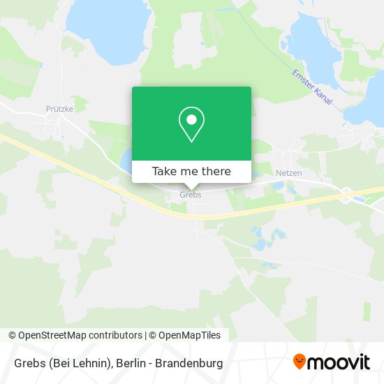 Grebs (Bei Lehnin) map