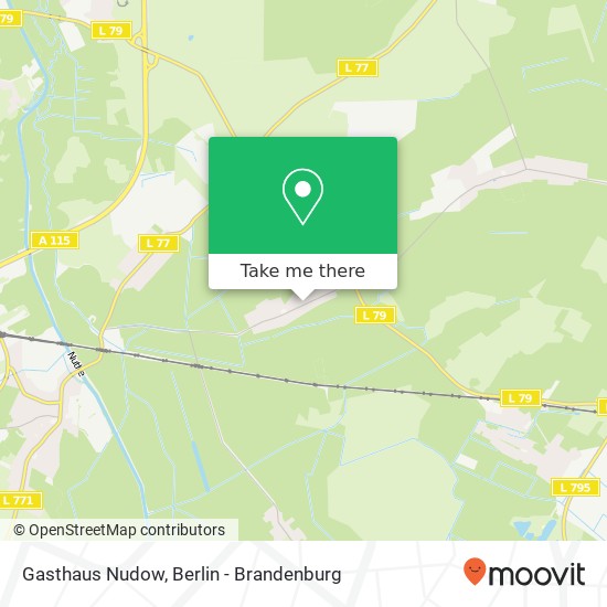 Gasthaus Nudow map
