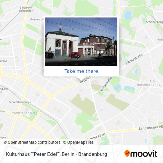 Kulturhaus ""Peter Edel"" map