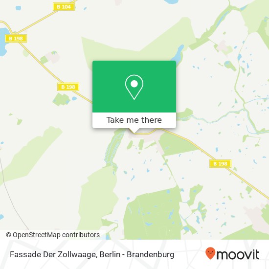 Fassade Der Zollwaage map