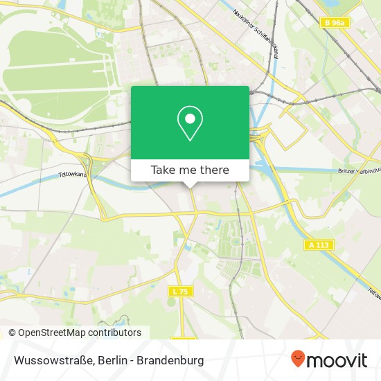 Wussowstraße map