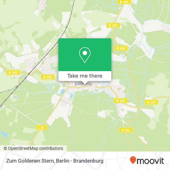 Zum Goldenen Stern map