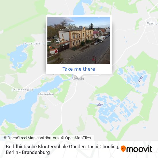 Buddhistische Klosterschule Ganden Tashi Choeling map