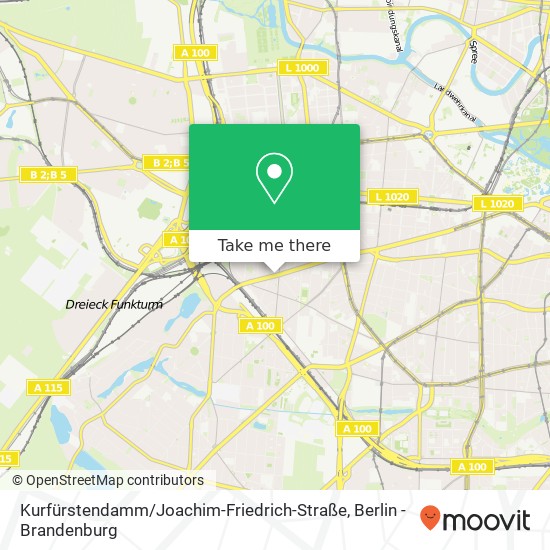 Kurfürstendamm / Joachim-Friedrich-Straße map