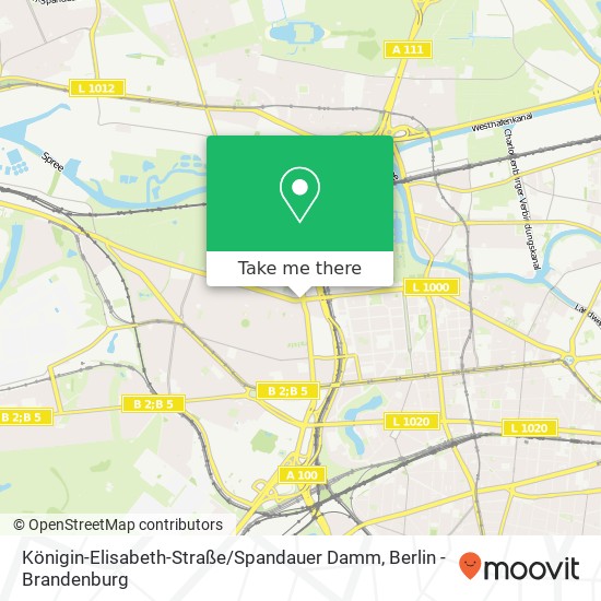 Königin-Elisabeth-Straße / Spandauer Damm map