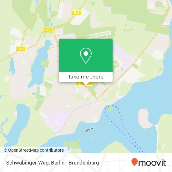 Карта Schwabinger Weg