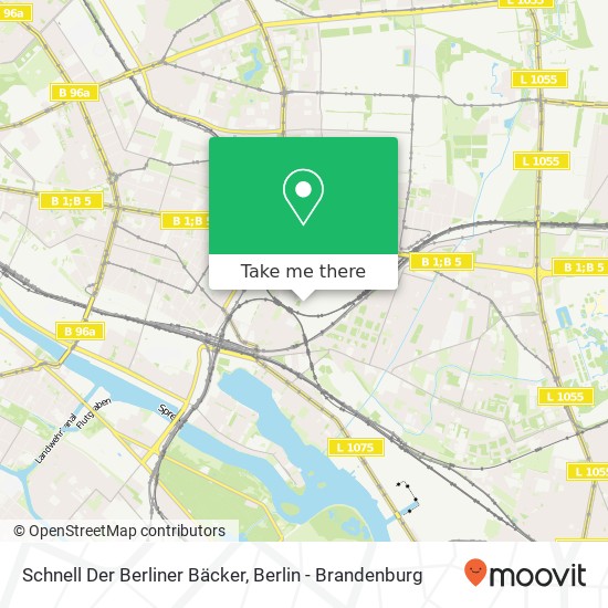 Schnell Der Berliner Bäcker map