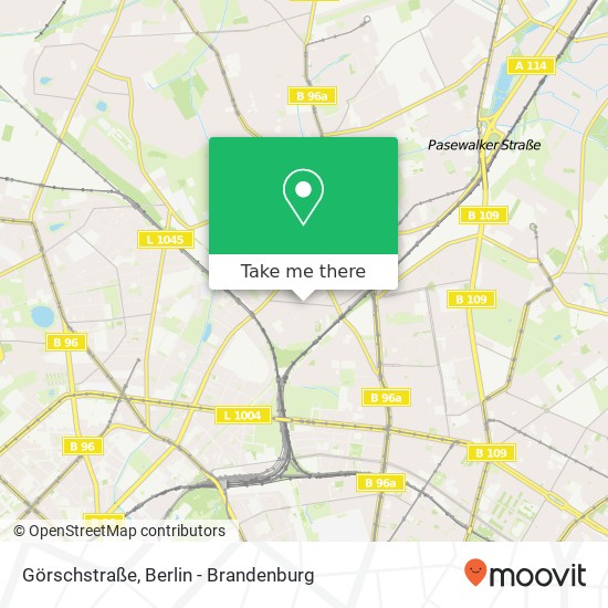 Görschstraße map
