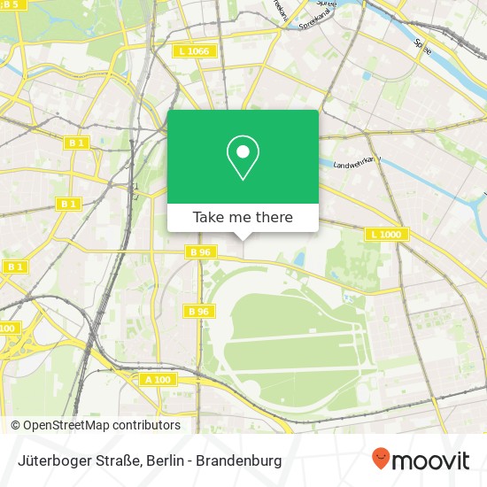Jüterboger Straße map