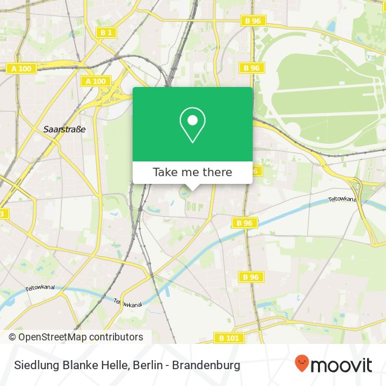 Siedlung Blanke Helle map