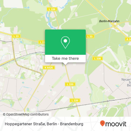 Hoppegartener Straße map