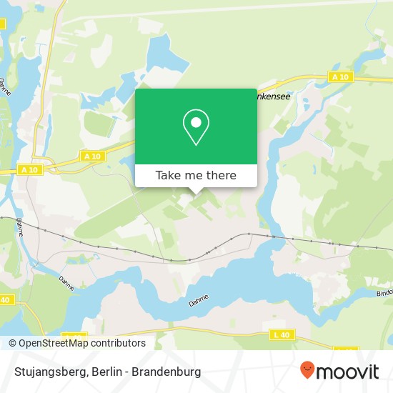 Stujangsberg map