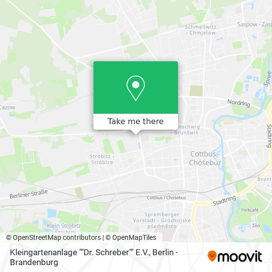 Карта Kleingartenanlage ""Dr. Schreber"" E.V.