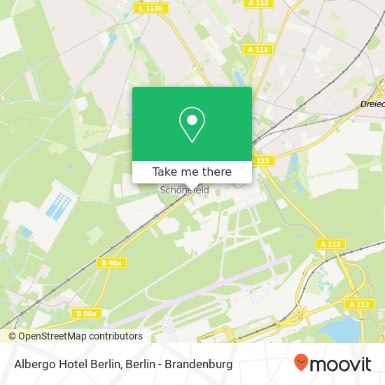 Albergo Hotel Berlin map