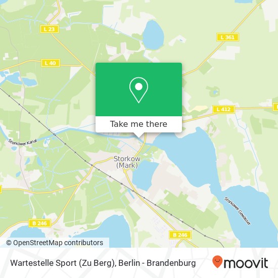 Карта Wartestelle Sport (Zu Berg)
