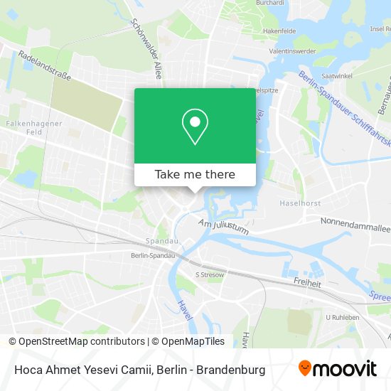 Hoca Ahmet Yesevi Camii map