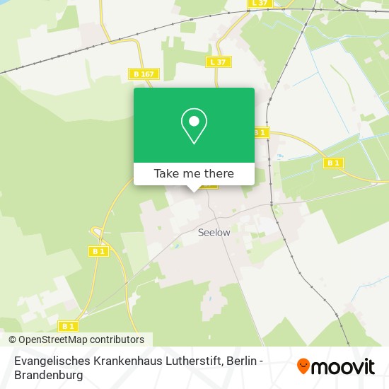 Evangelisches Krankenhaus Lutherstift map