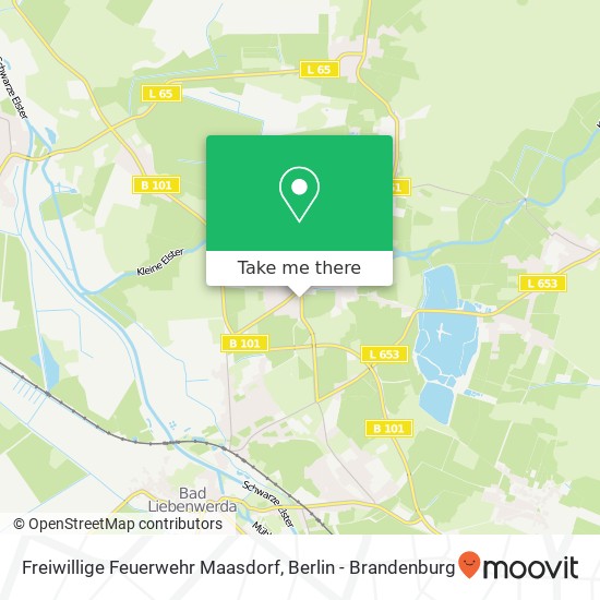 Карта Freiwillige Feuerwehr Maasdorf
