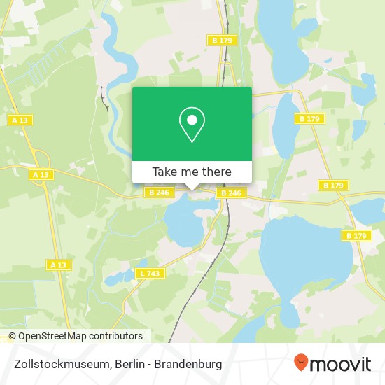 Zollstockmuseum map