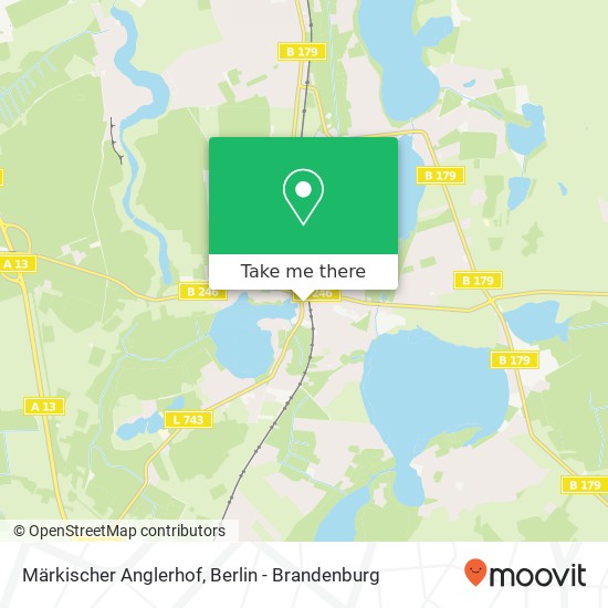 Märkischer Anglerhof map