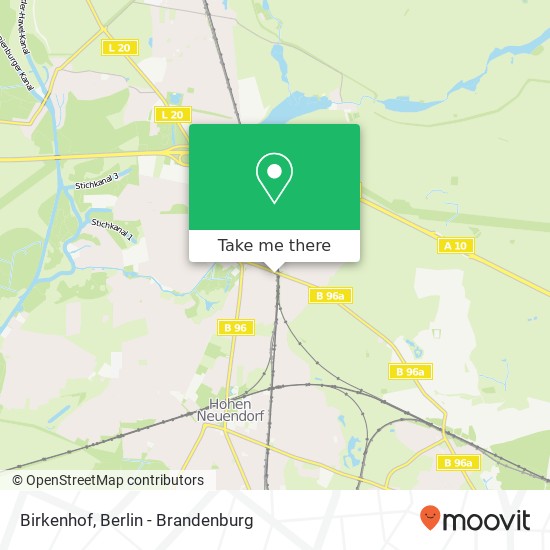 Birkenhof map