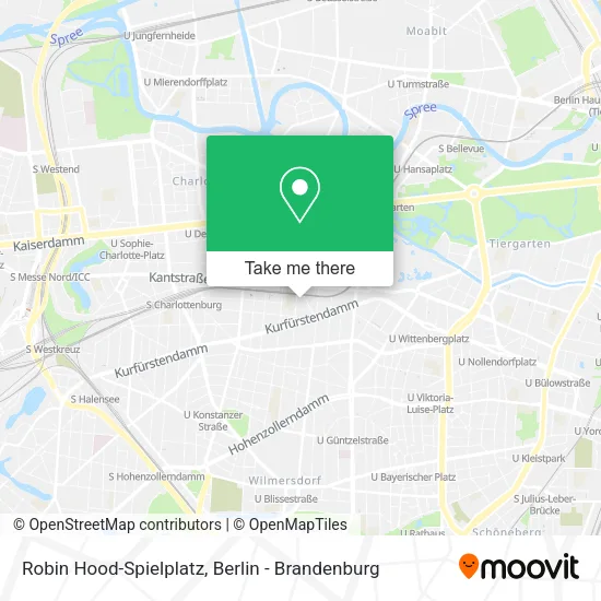 Карта Robin Hood-Spielplatz