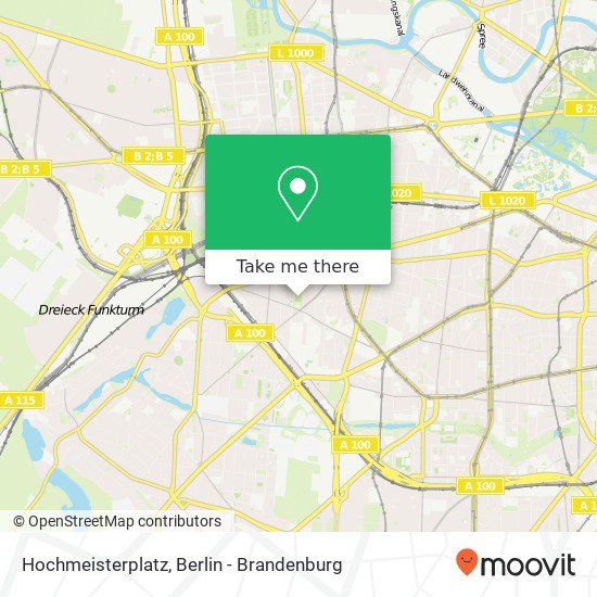 Hochmeisterplatz map