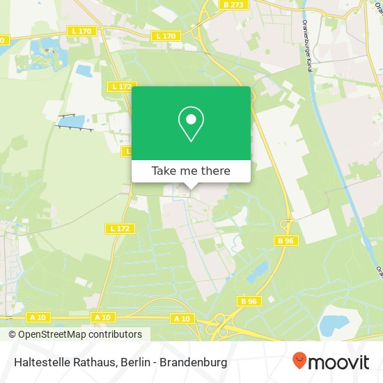 Haltestelle Rathaus map