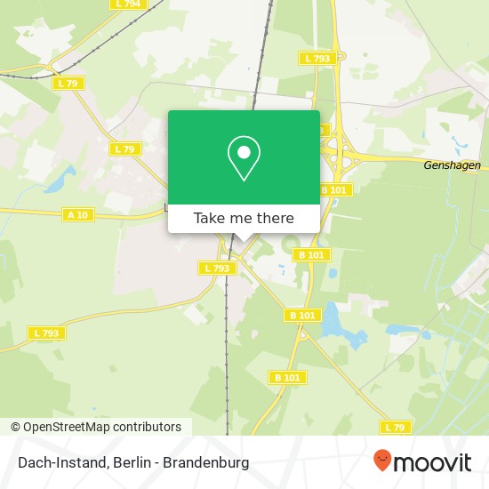 Dach-Instand map