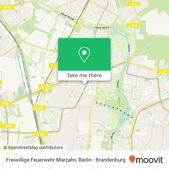 Freiwillige Feuerwehr Marzahn map