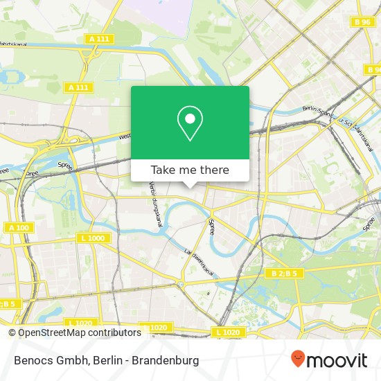 Benocs Gmbh map