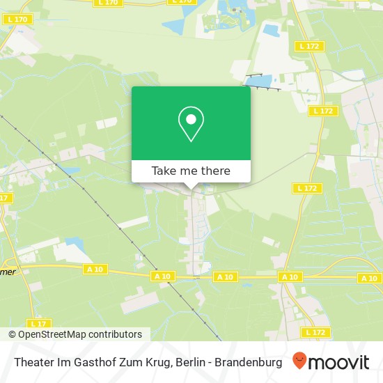 Карта Theater Im Gasthof Zum Krug