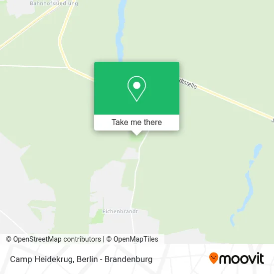 Camp Heidekrug map