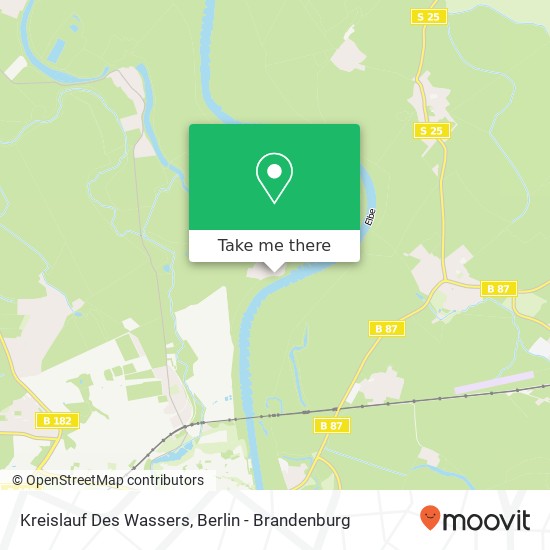 Kreislauf Des Wassers map