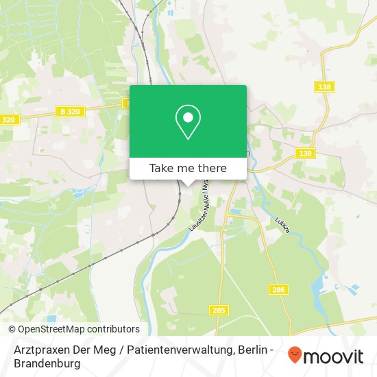 Arztpraxen Der Meg / Patientenverwaltung map