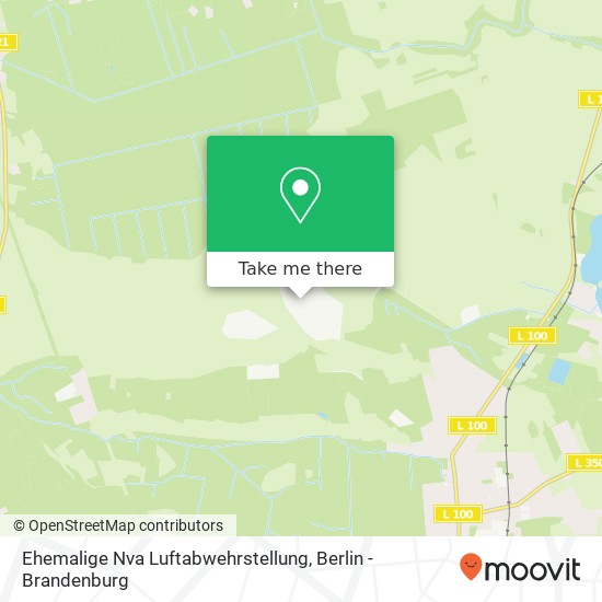 Ehemalige Nva Luftabwehrstellung map